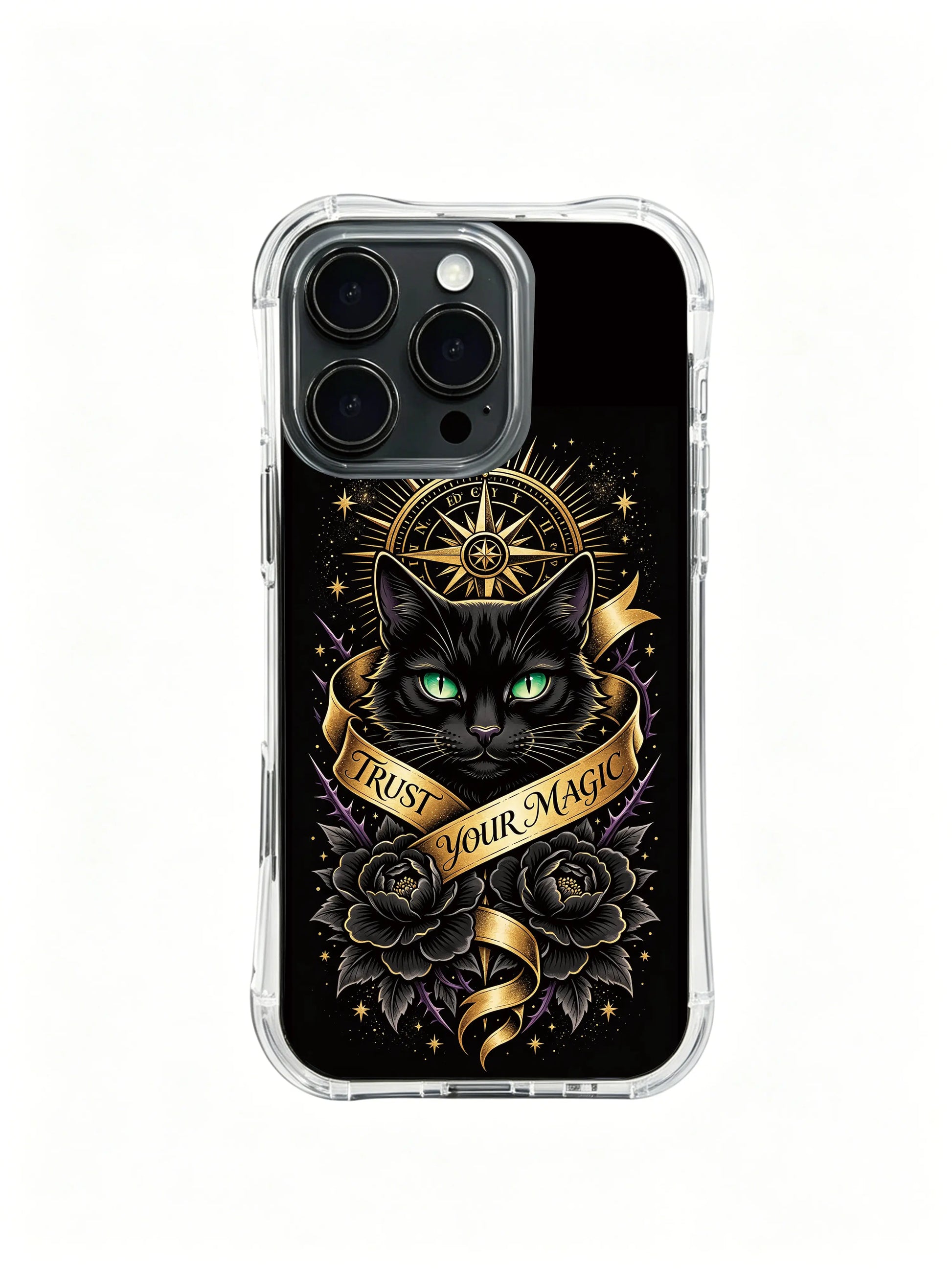 Spiritual sovereignty lynx PhoneCasing, stylish iPhone 14 Plus Case for women with clear insight, anti fingerprint sleek iPhone 14 Plus casing.