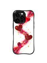 Star Map of Desire celestial leopard heart iPhone 16 Pro case view 1