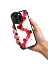 Star Map of Desire celestial leopard heart iPhone 16 Pro case view 5