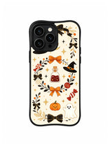 Star Witch Moon Wreath pattern on iPhone 14 Pro case
