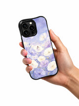 Starlight Poppy Reverie art phone case detail