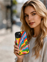 Starlight Roaming artist-designed iPhone 14 case lifestyle