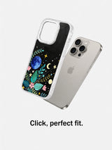 Starlight Secret Garden iPhone 16 Pro case installation view