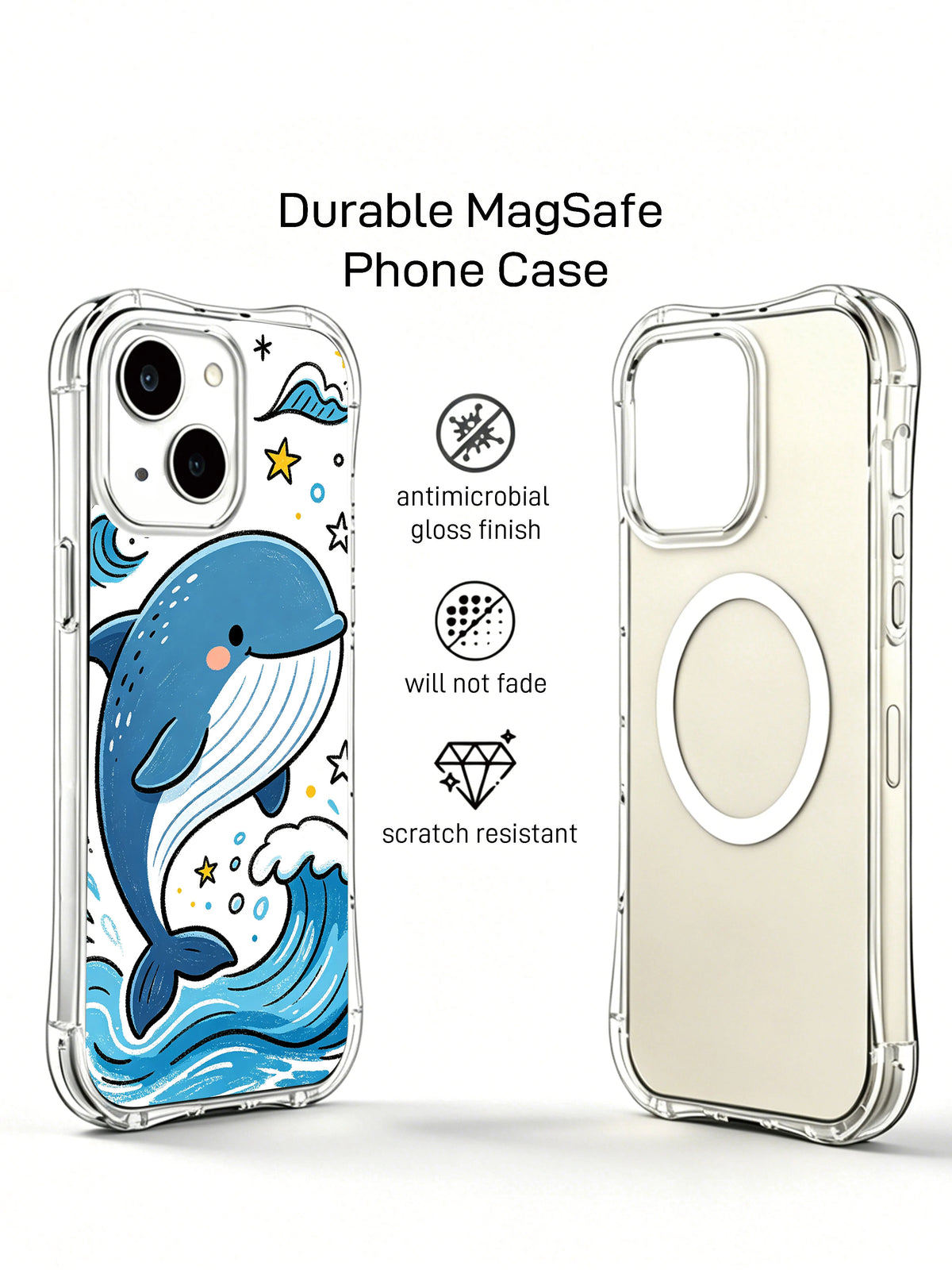 Supplied product graphic with unsupported protection, fit or MagSafe claims