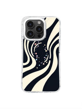 Starlit Flower Vortex pattern for iPhone 16 Pro Max case