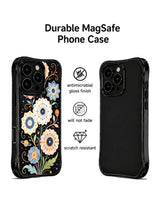 Starlit Meadow Garden iPhone 15 Pro case angled view