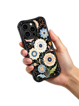 Starlit Meadow Garden iPhone 15 Pro case protection detail