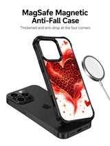 Starlit Wild Hearts leopard heart iPhone 16 Pro case view 2