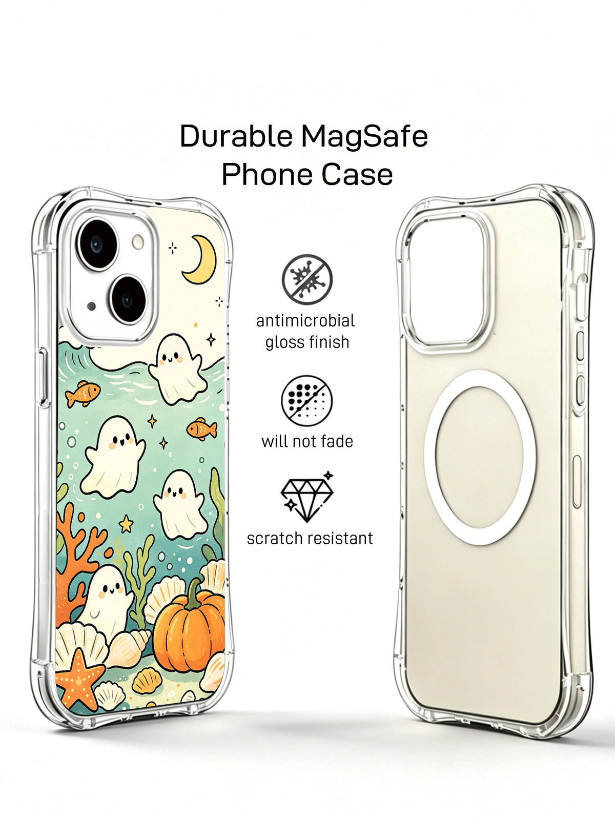 Starry Ghost Ocean Party iPhone 14 MagSafe case