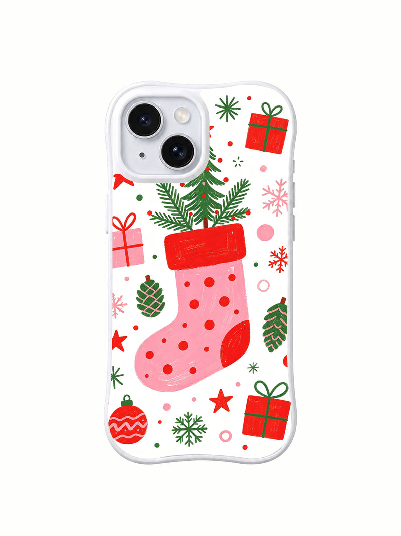 Stocking of Tiny Miracles iPhone 13 Case – Cute Christmas Art