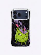 The Pocket That Held a Storm Hopeful Step artwork on iPhone 17 Pro Max case