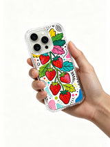 Product or handheld view of the Strawberry Joy Parade case