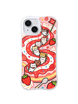 Jam Slide Parade pattern on iPhone 15 case