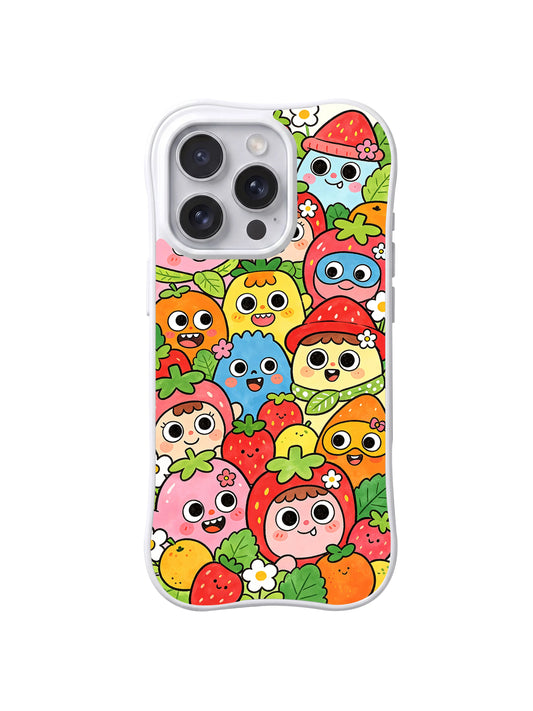 Strawberry Costume Parade iPhone 13 Pro case front view