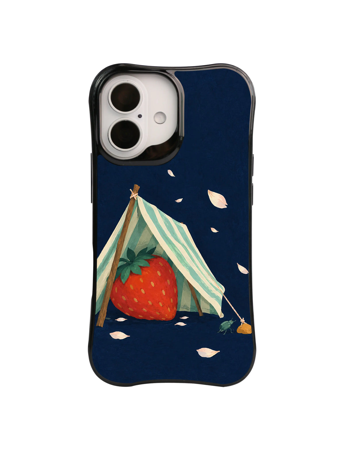 Beetle Anchor strawberry phone case artwork