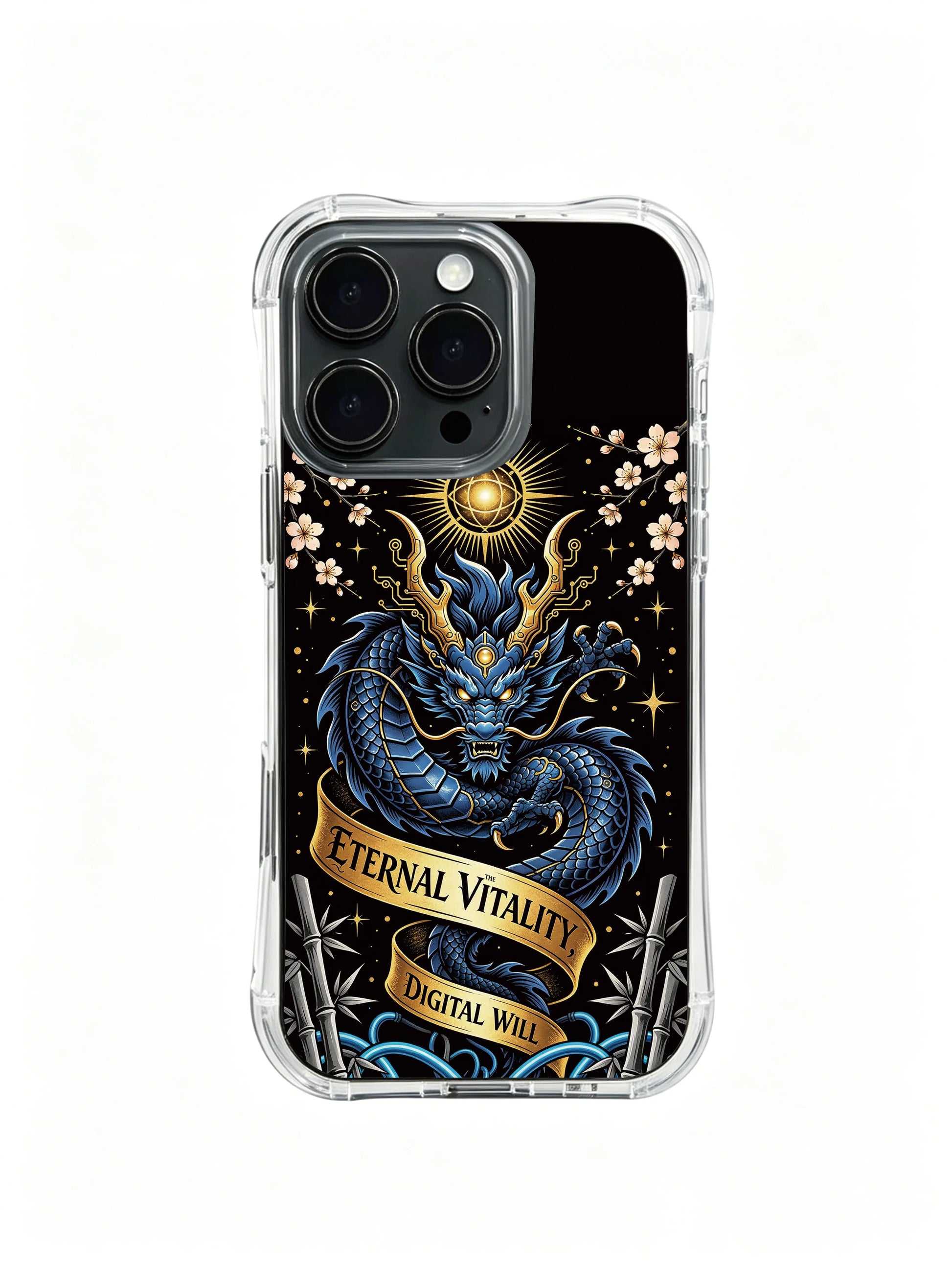 Soft streamline shape matched with hardcore outline PhoneCasing, ornamental artistic iPhone 14 Plus Case, slim lightweight portable casing.