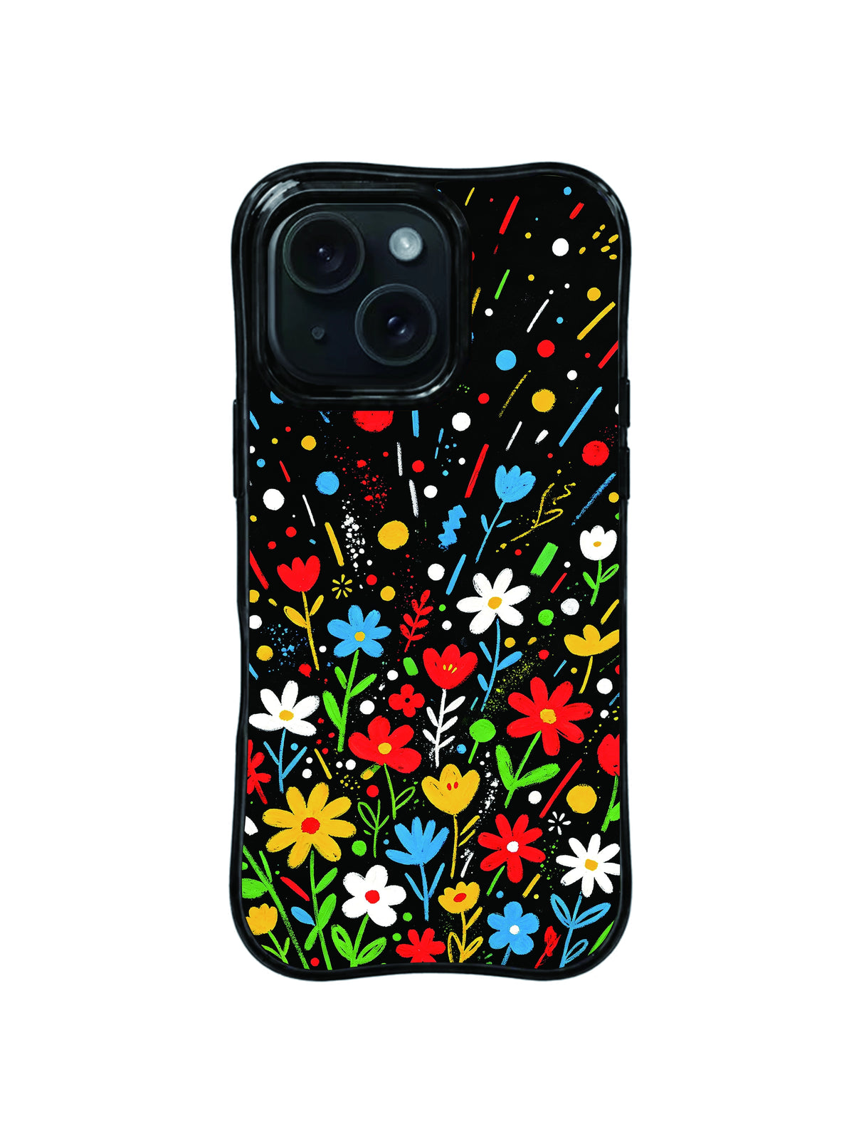 Confetti Field wildflower pattern iPhone 15 Pro case