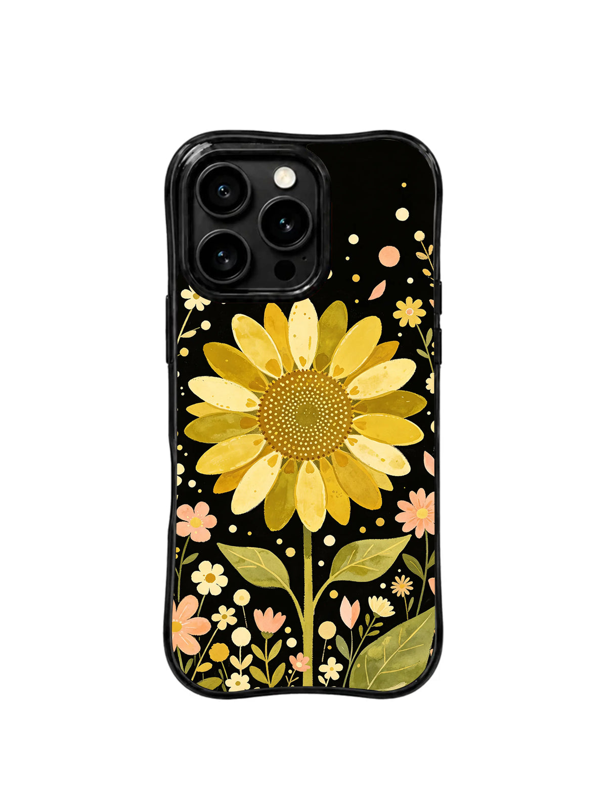 Sunlit Daisy Signal pattern iPhone 15 Pro case