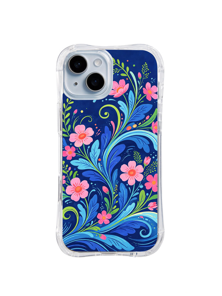 Sunlit Flower Waves iPhone 14 Case