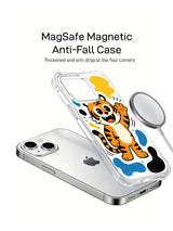 Case details view of Sunny Tiger Smile iPhone 13 case