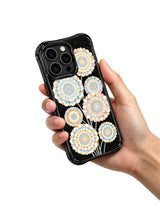 Sunshine Memory Flowers iPhone 15 Pro case protection detail