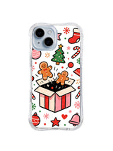 Surprise Gift Gingerbread pattern iPhone 13 case