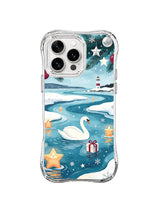 Star Candle Swan Reach winter swan iPhone 15 Pro case