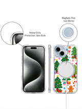 Sweet Christmas Candy Forest: Front and rear product views beside a circular accessory.