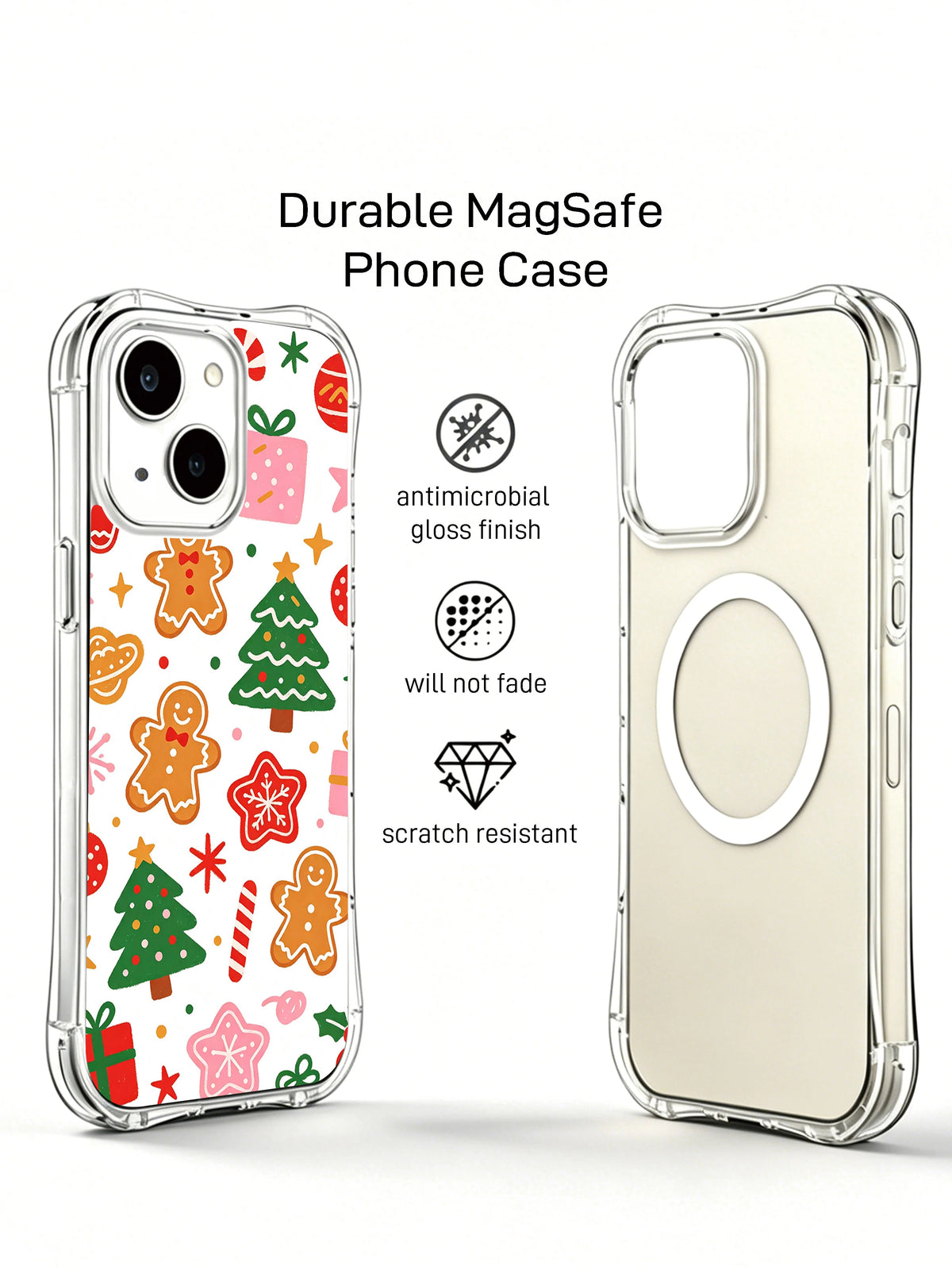 Sweet Christmas Cookie Party: Case artwork beside an inner case view showing a circular ring.