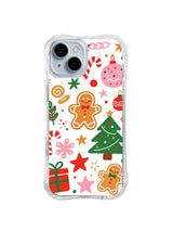 Gingerbread Candy Mix pattern iPhone 13 case