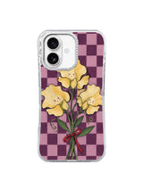 Sweet Peas Tie a Promise iPhone 17 case front view