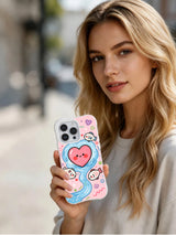 Sweetheart River Fish iPhone 14 Pro case artistic lifestyle view