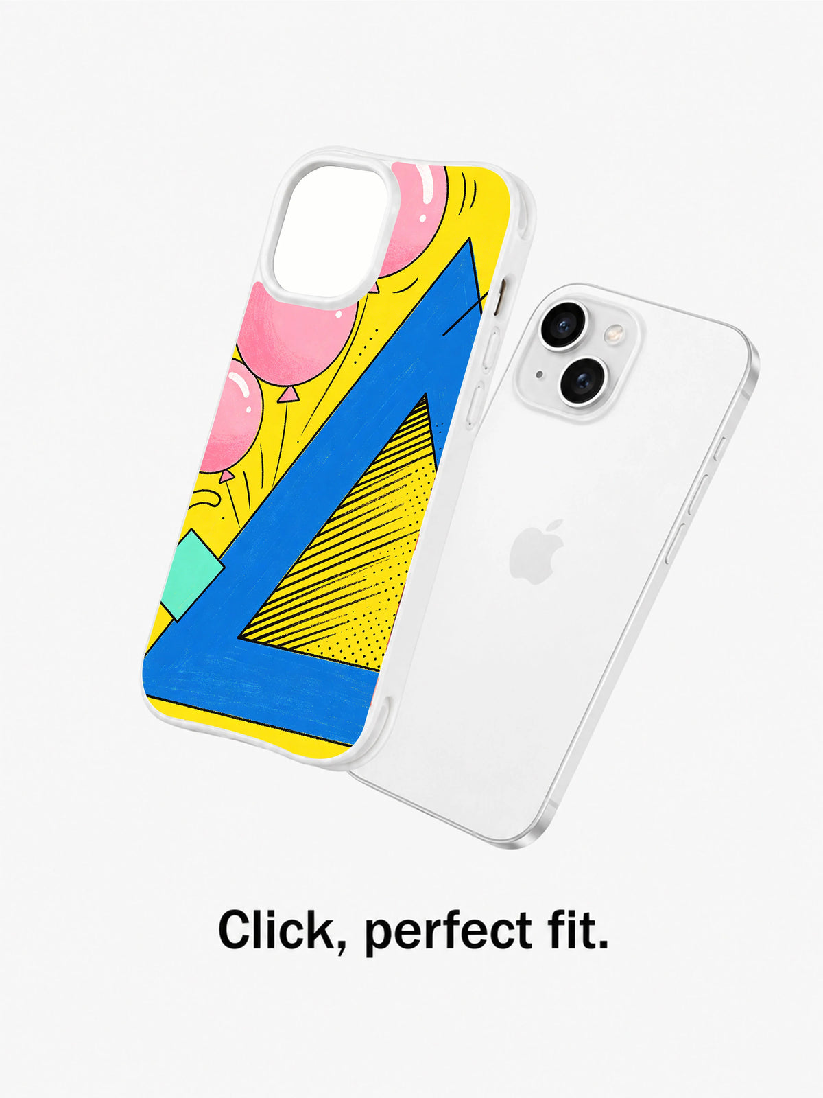 Festival of Angles iPhone 15 case lifestyle view