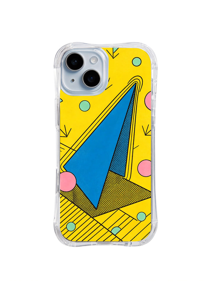 Future Picnic Pattern iPhone 15 Case