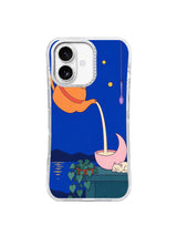 Front view of Tea for the Low Moon iPhone 17 case