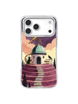 Raven Tea Terrace dark academia iPhone case artwork