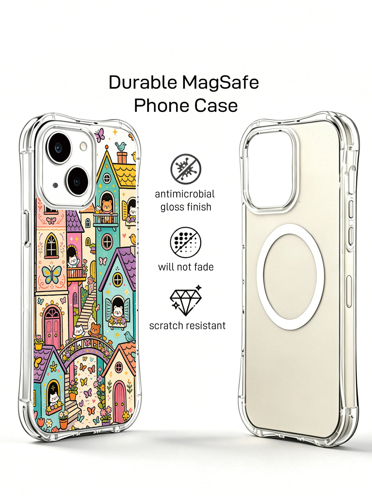 Desteklenmeyen koruma, uyum veya MagSafe iddiaları içeren tedarik ürün grafiği