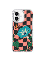 The Butterflys Blue Detour iPhone 17 case front view