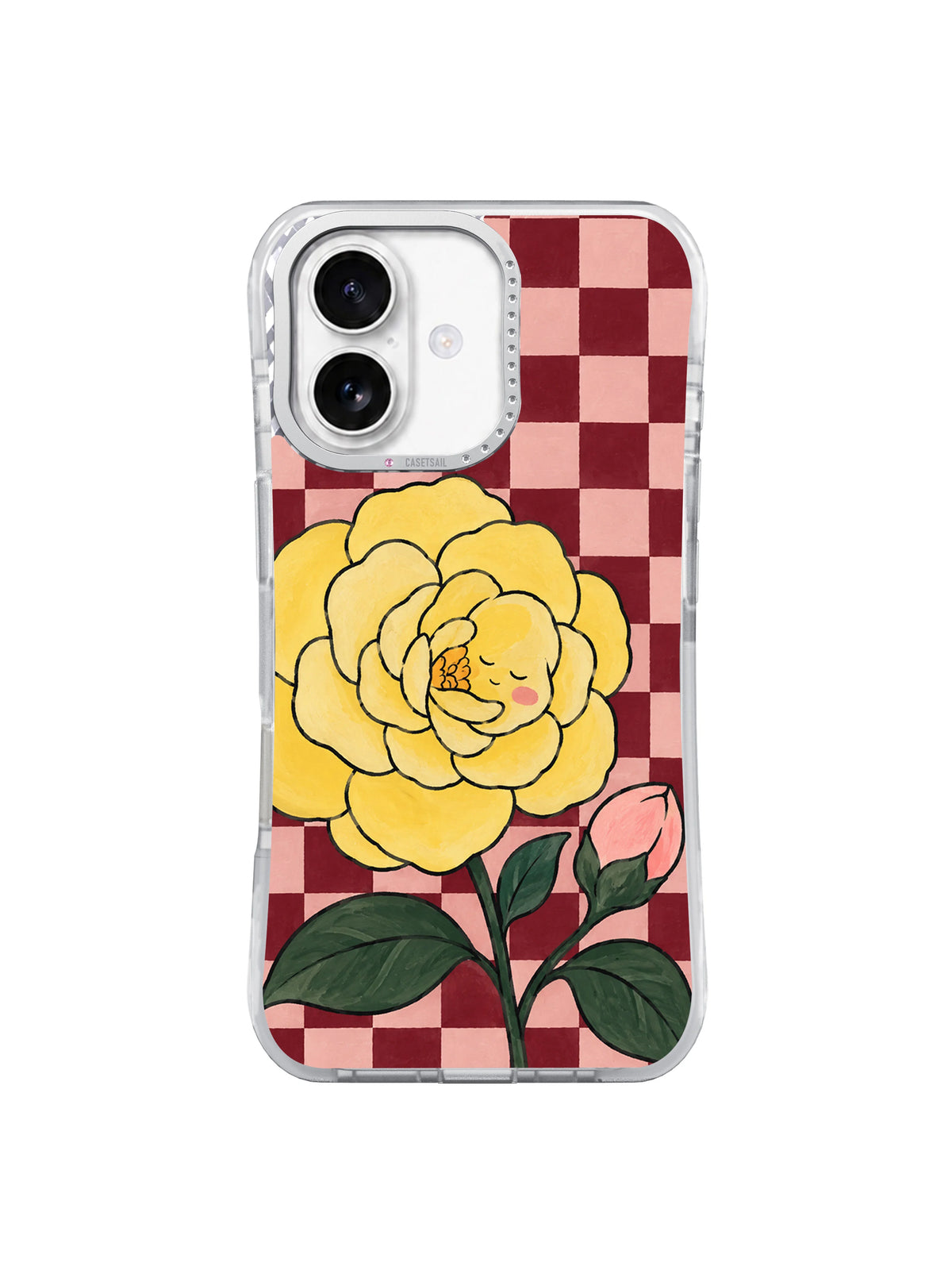 The Camellia Keeps a Secret iPhone 17 case front view