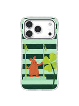 The Clover Lift Fourth Leaf Confidence artwork on an iPhone 17 Pro case