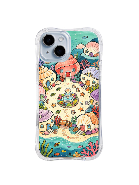 Product or handheld view of the The Coral Shell Houses case