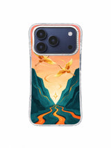 The Crane-Borne Comet iPhone 17 Pro Max case