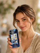 Lifestyle view of The Dream Exchange iPhone 17 case