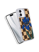 The Iris Holds Its Line iPhone 17 case angled paired view