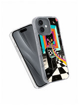 The Laughing Level iPhone 17 Case angled product view