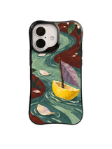 Free Current lemon boat aesthetic phone case artwork