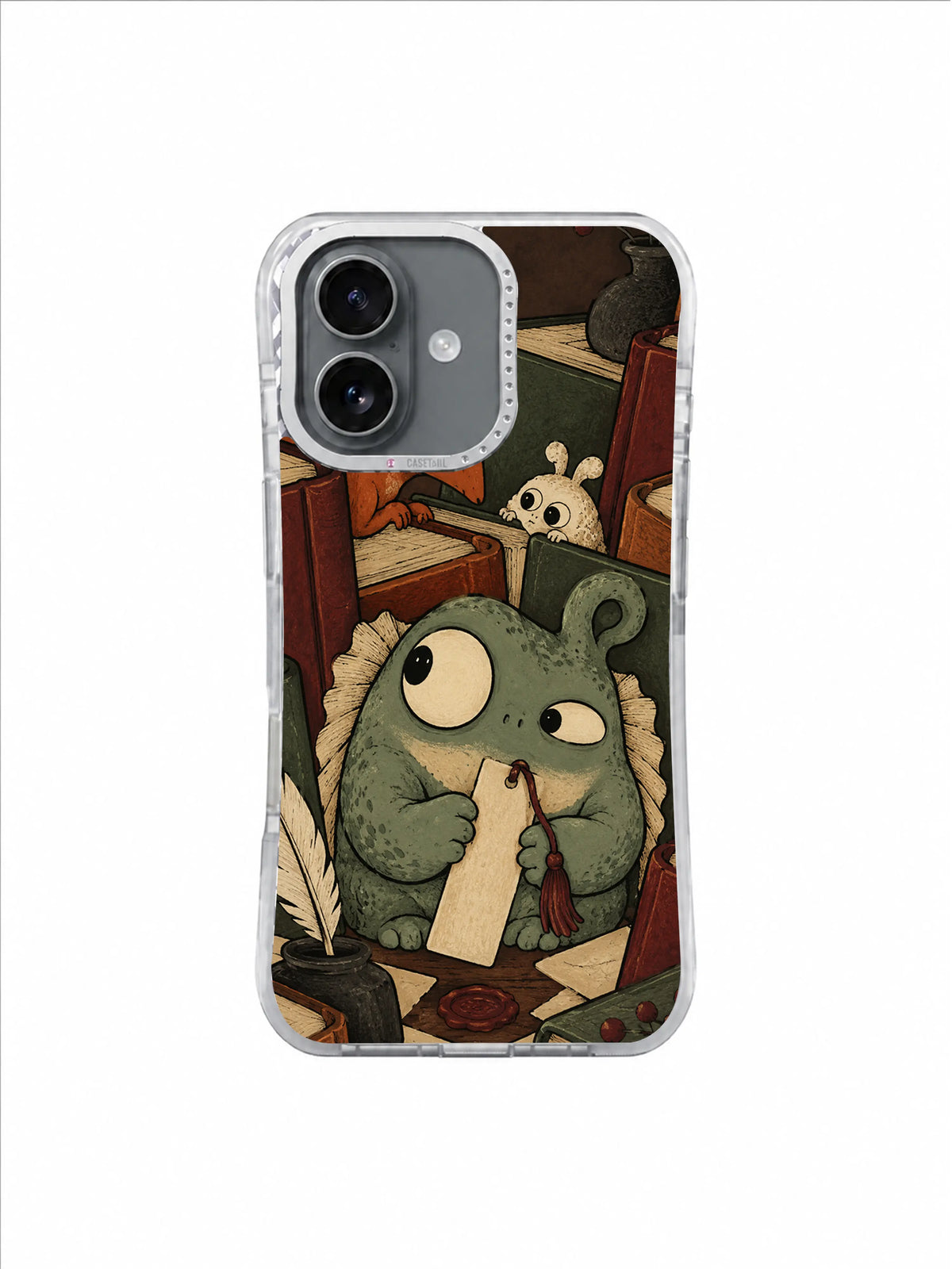 Ivory Bookmark Friend artwork iPhone case swatch