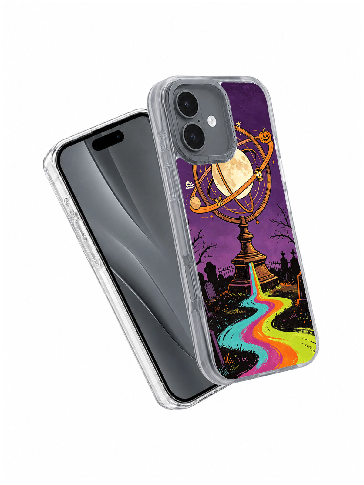 The Orrery Before Dawn angle iPhone 17 case