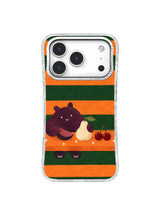 Ivory Dot Table artwork on iPhone 17 Pro case