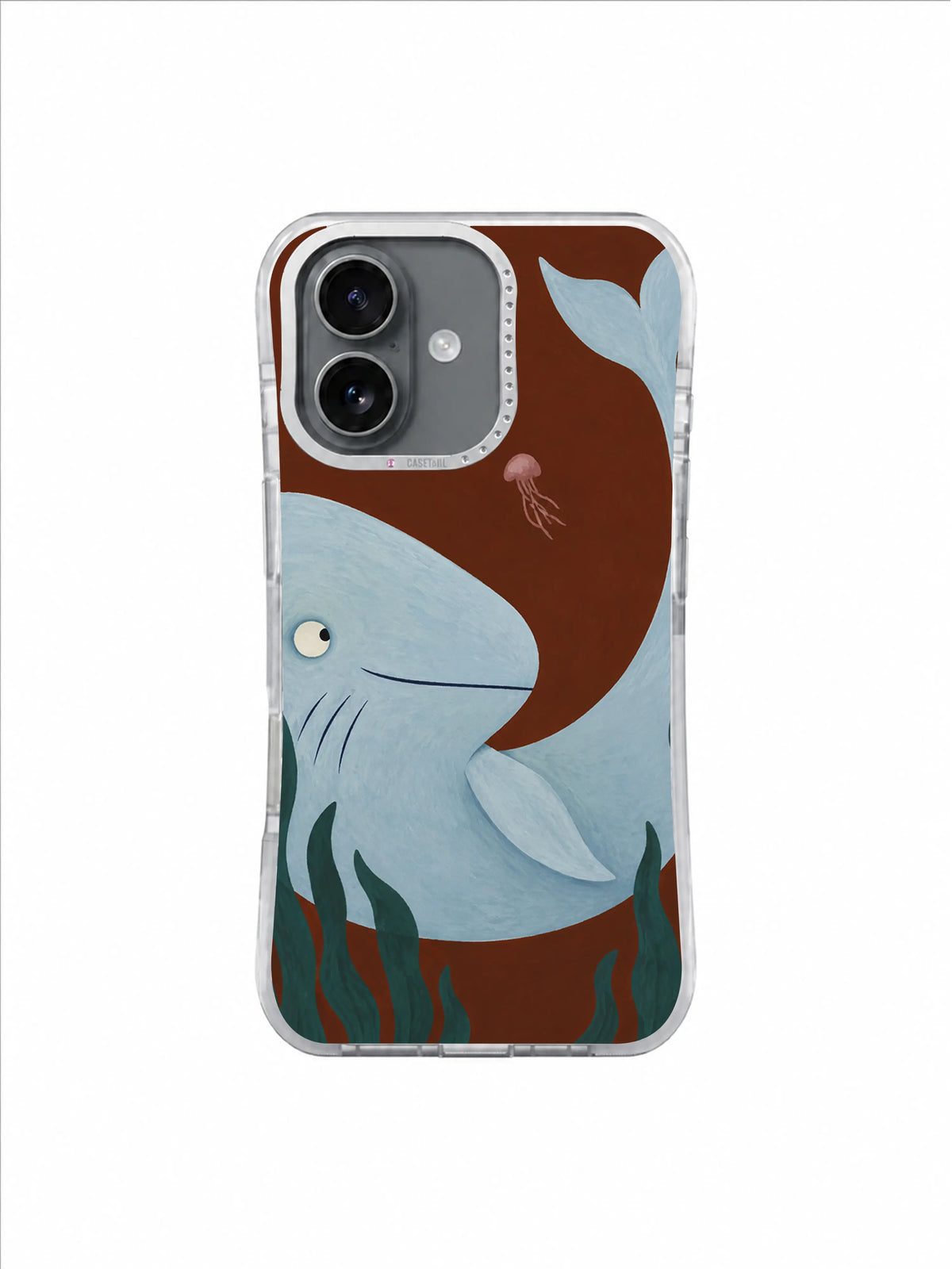 Gentle Tail Pause pattern on iPhone 17 Case